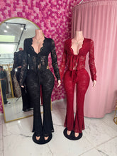 Load image into Gallery viewer, Janelle Laced Set - Burgundy

