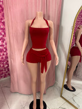 Load image into Gallery viewer, Shay Short Set - Red

