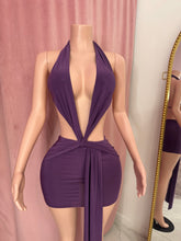 Load image into Gallery viewer, Athena mini dress - Purple
