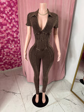 Load image into Gallery viewer, Maya Jumpsuit - Brown
