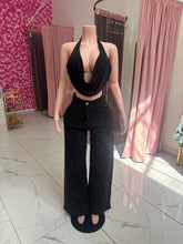 Load image into Gallery viewer, Diamond Jeans - Black
