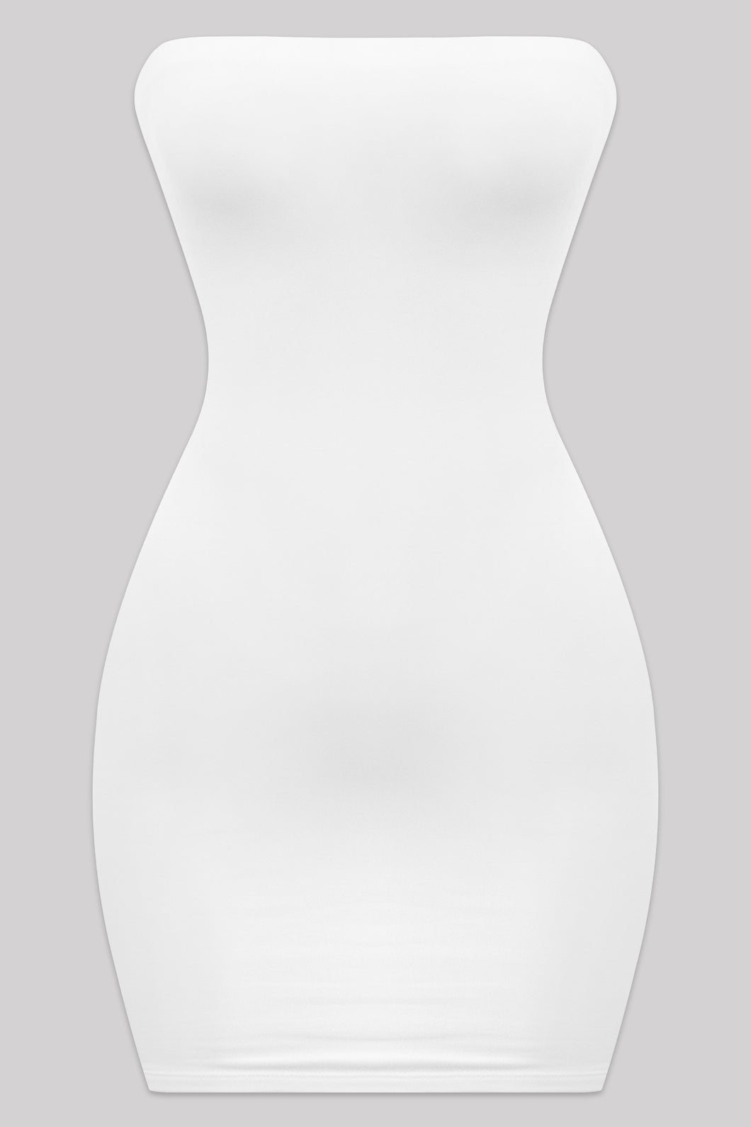 Genesis Strapless Dress - White