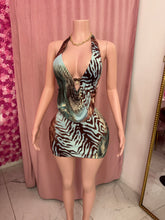 Load image into Gallery viewer, Tropics Dress - Blue
