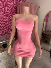 Load image into Gallery viewer, Strapless Mini Dress - Pink
