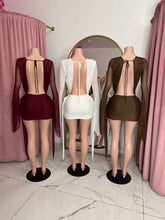 Load image into Gallery viewer, Jodie Mesh Dress - Brown
