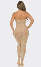 Load image into Gallery viewer, Bex Jeweled Jumpsuit - Nude
