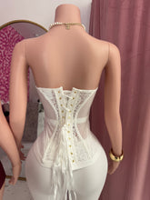 Load image into Gallery viewer, AP Corset - White
