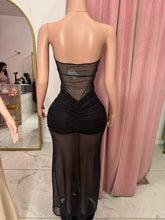 Load image into Gallery viewer, Cindy Strapless Dress - Black
