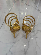 Load image into Gallery viewer, LaceUp Heels - Gold
