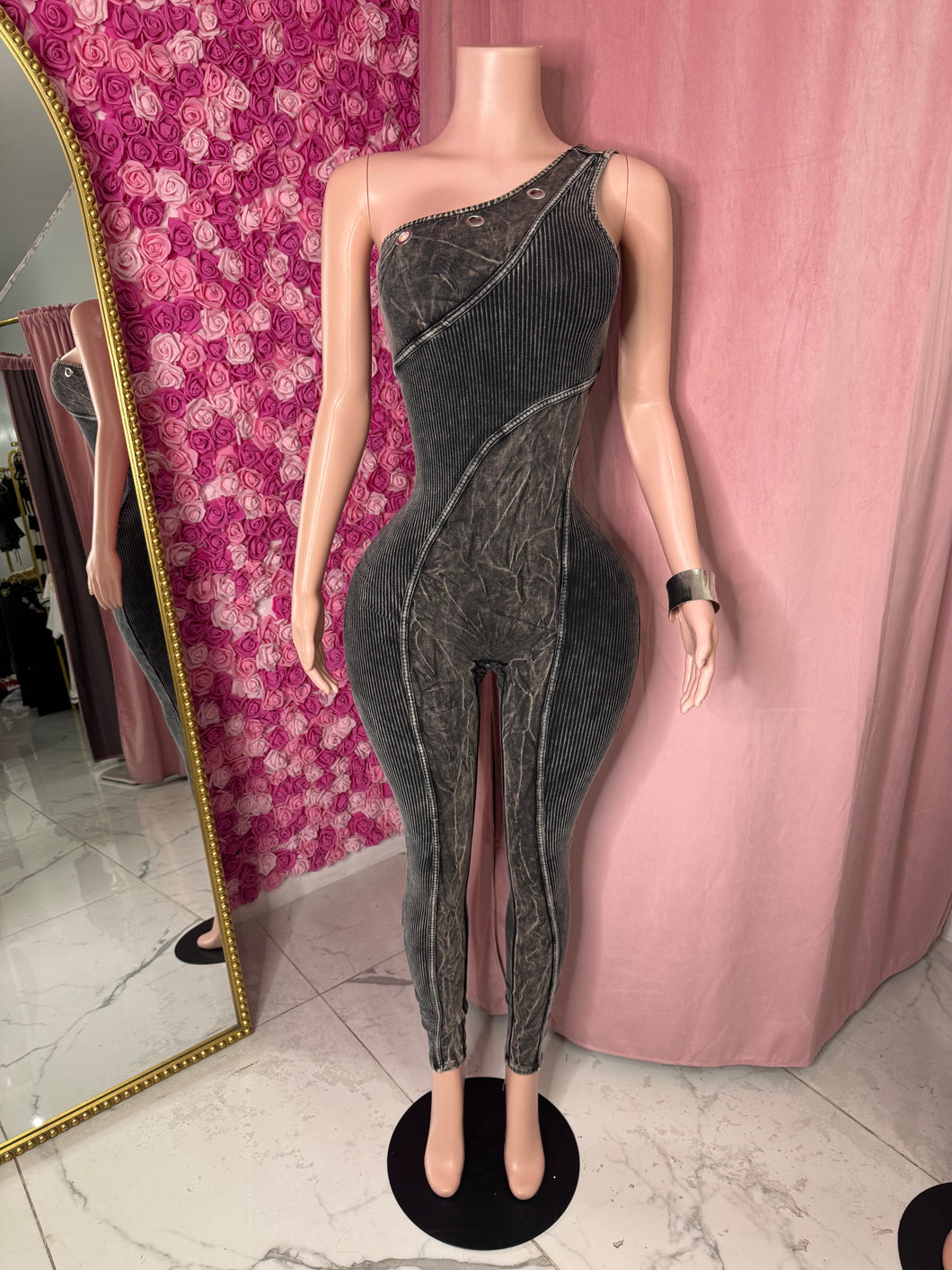 Eyelet Jumpsuit