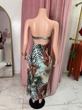 Load image into Gallery viewer, Island  tube dress- Teal
