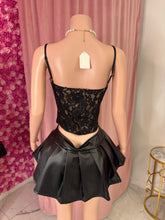 Load image into Gallery viewer, Pleated Mini Skirt - Leather

