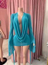 Load image into Gallery viewer, Jodie Mesh Dress - Teal
