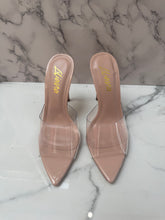 Load image into Gallery viewer, Clear Heels - Nude
