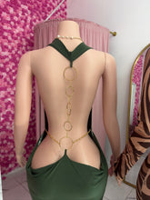 Load image into Gallery viewer, Gaia Midi Dress - Olive Green
