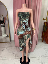 Load image into Gallery viewer, Island  tube dress- Teal
