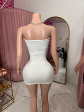 Load image into Gallery viewer, Strapless Mini Dress - White
