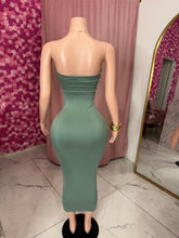 Load image into Gallery viewer, Tube Midi Dress - Sage
