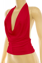 Load image into Gallery viewer, Tyla halter top - Red
