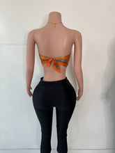 Load image into Gallery viewer, Vaughna Scarf Top - Orange
