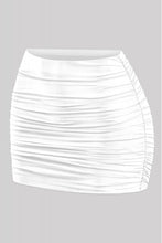 Load image into Gallery viewer, Bliss ruffled skirt - white
