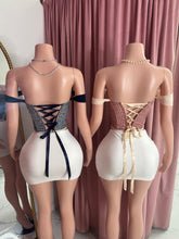 Load image into Gallery viewer, Gingham Corset - Red
