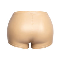 Load image into Gallery viewer, Nude Leather Shorts
