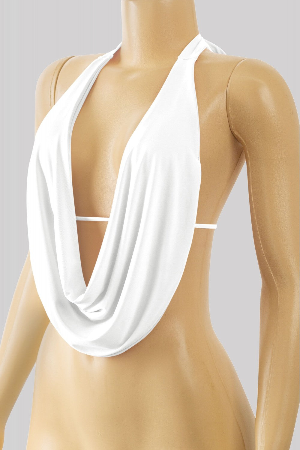 Josie Halter Top - White