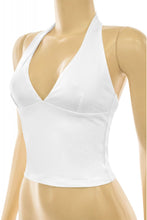 Load image into Gallery viewer, Penelope Halter top - white
