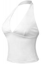 Load image into Gallery viewer, Penelope Halter top - white
