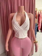 Load image into Gallery viewer, Cherise halter top - white
