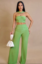 Load image into Gallery viewer, Gina Pants Set - Avocado Green
