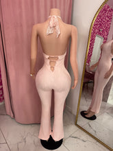 Load image into Gallery viewer, Kyla Lace Jumpsuit - Pink
