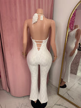 Load image into Gallery viewer, Kyla Lace Jumpsuit - White
