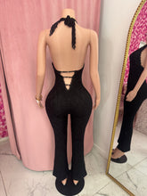 Load image into Gallery viewer, Kyla Lace Jumpsuit - Black
