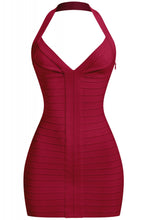 Load image into Gallery viewer, bandage dress - Burgundy
