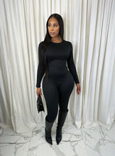 Load image into Gallery viewer, Cynthia Long Sleeve Jumpsuit - Black
