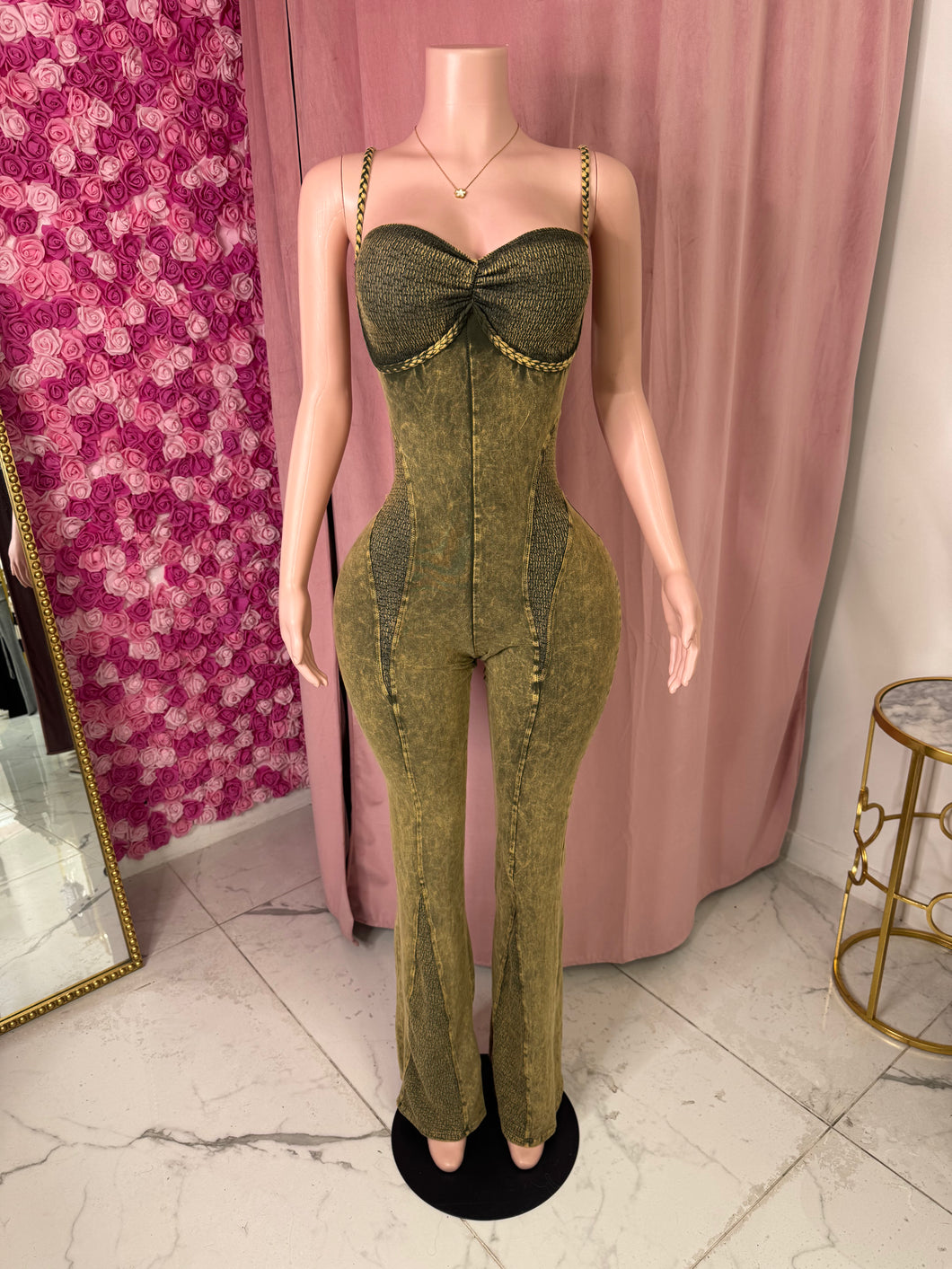 Khloe Jumpsuit - Green