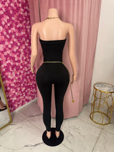 Load image into Gallery viewer, Shay Strapless Jumpsuit - Black

