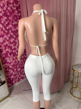 Load image into Gallery viewer, Katrina Capris - White
