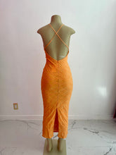 Load image into Gallery viewer, Sev Orange Maxi Dress
