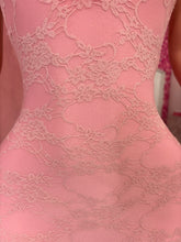 Load image into Gallery viewer, Lace Capri Jumpsuit - Pink
