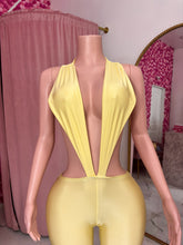 Load image into Gallery viewer, Krissy Capri Jumpsuit - Yellow
