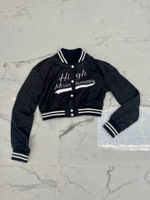 Load image into Gallery viewer, High Maintenance Varsity Jacket - Black
