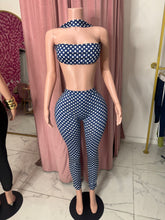 Load image into Gallery viewer, Alina Polka Dot Set - Blue
