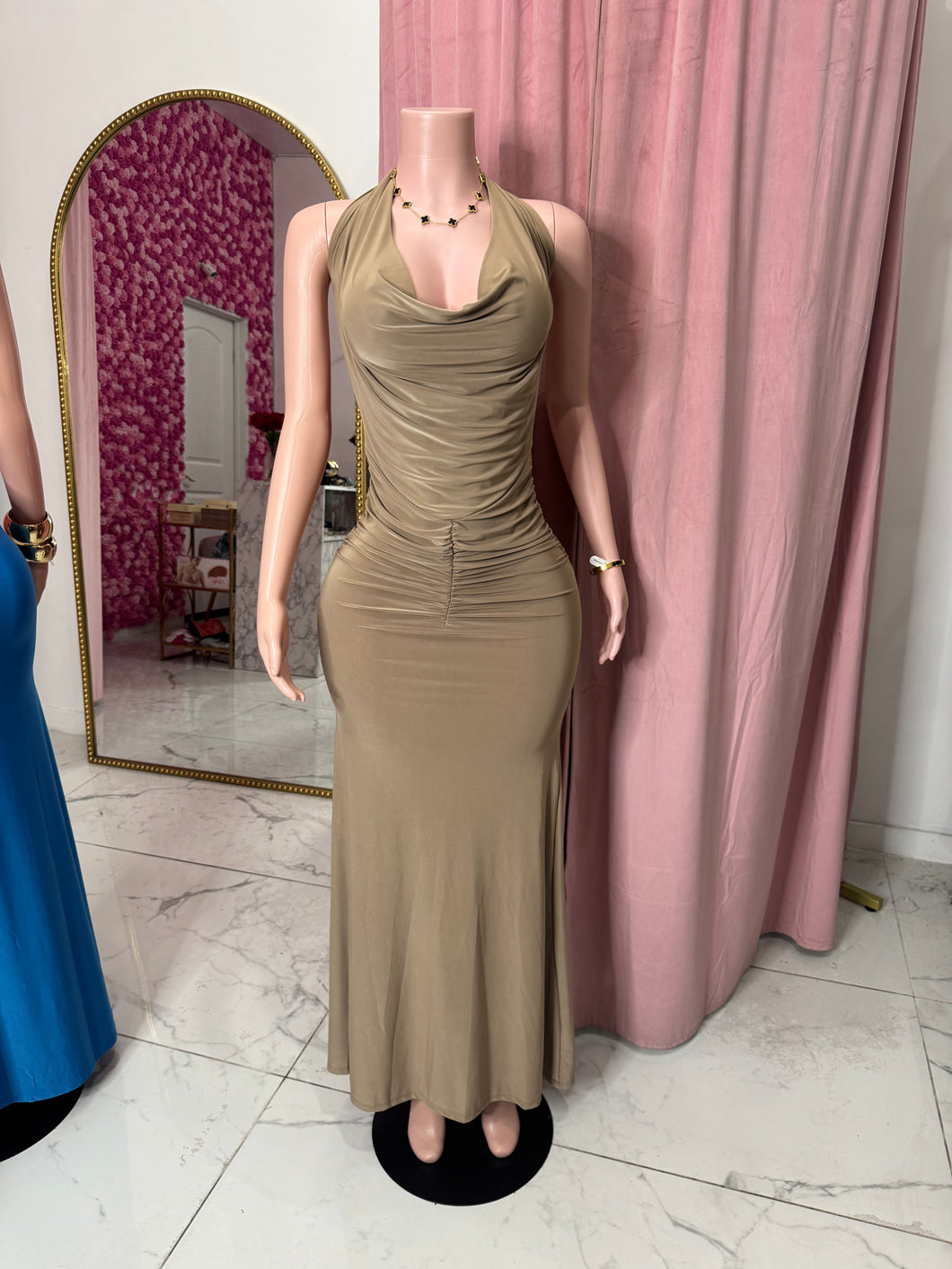 Royalty Dress - Nude