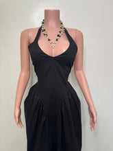 Load image into Gallery viewer, Despoina Poplin Summer Dress - Black
