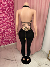 Load image into Gallery viewer, Zina Halter Jumpsuit - Black
