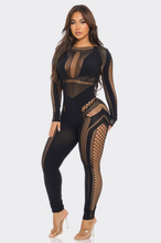 Load image into Gallery viewer, Arianna Seamless Jumpsuit - Black
