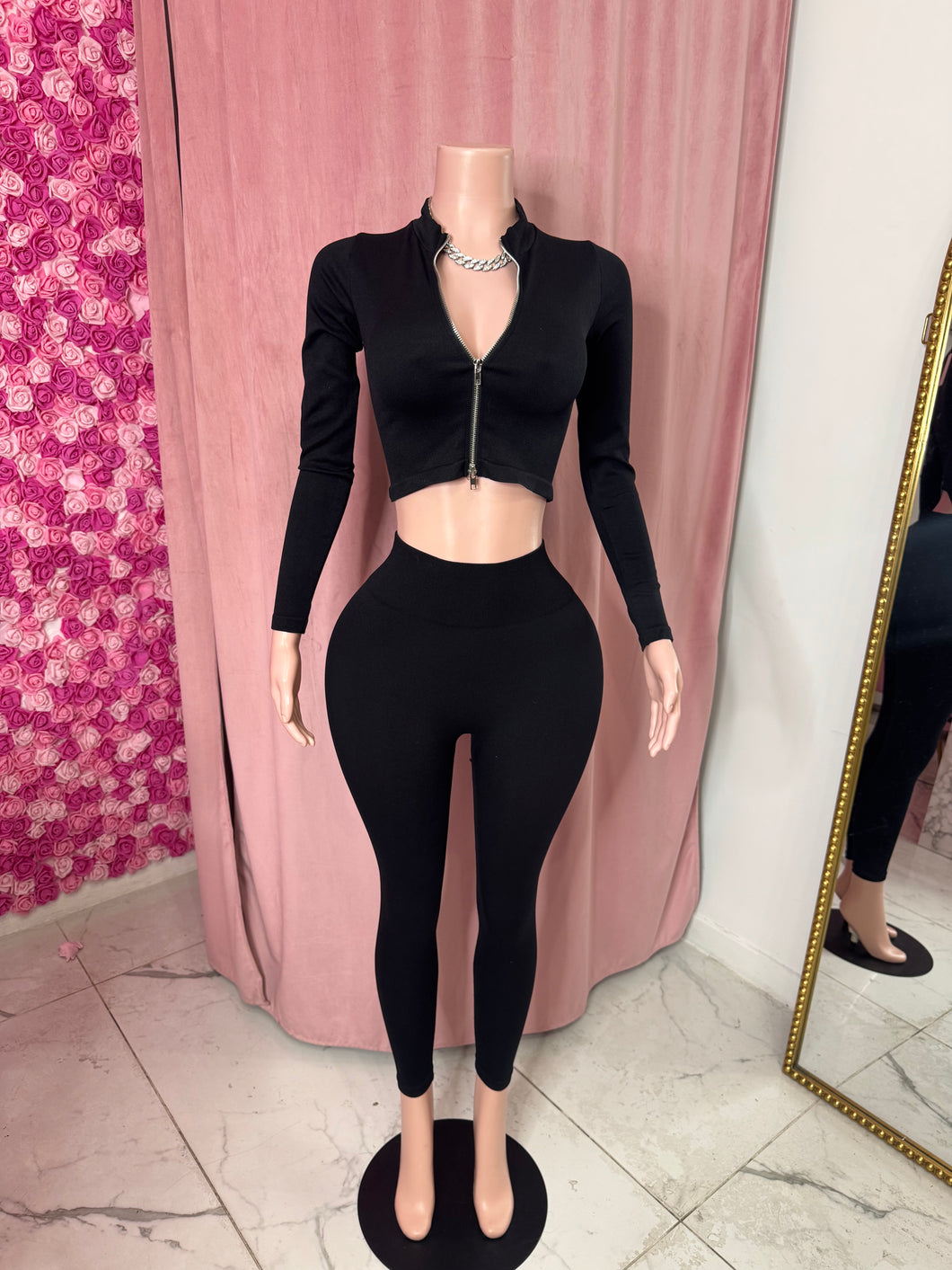 Adore Leggings Set - Black